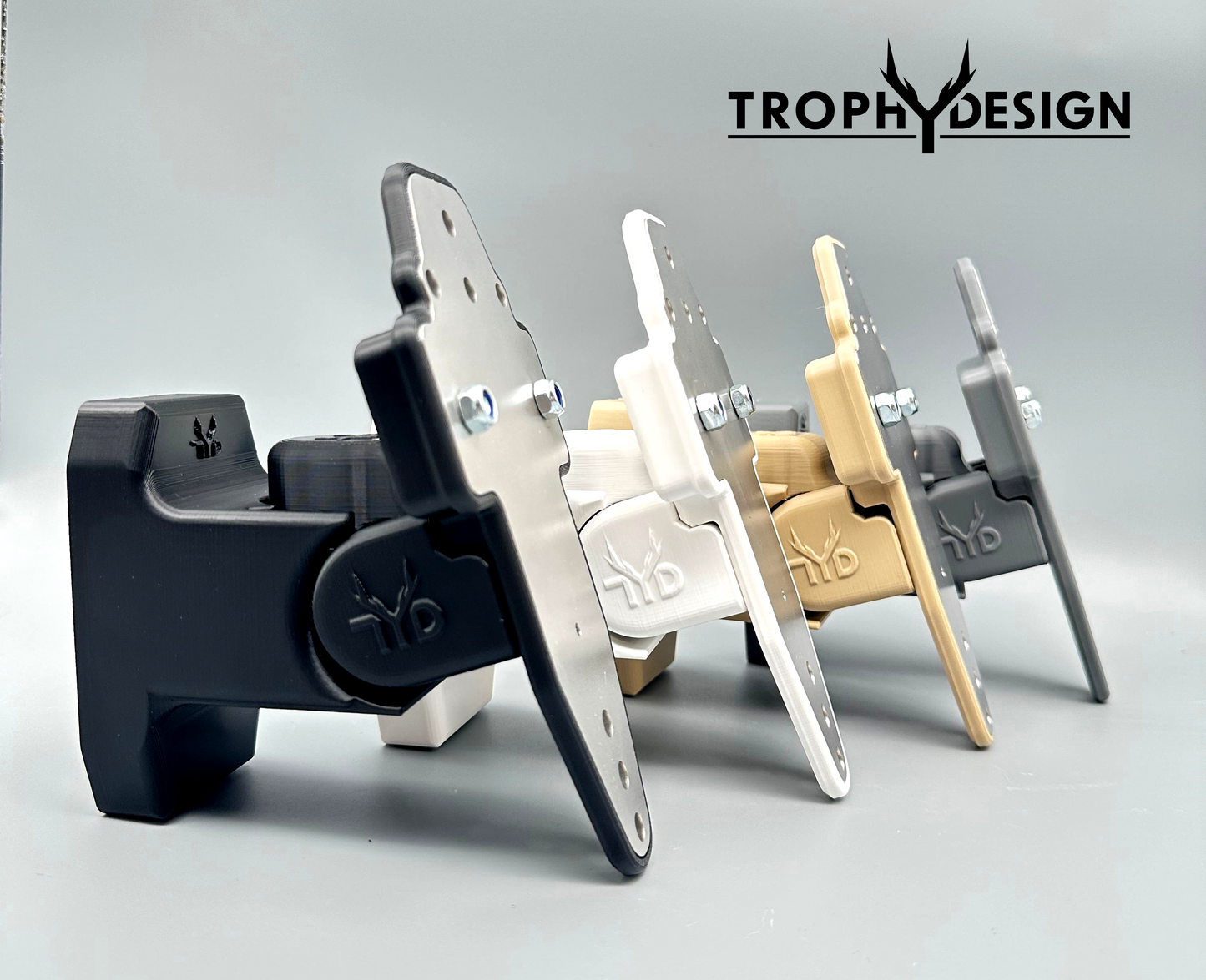 Wandhalterung für Jagdtrophäen (Damwild/Sikawild)