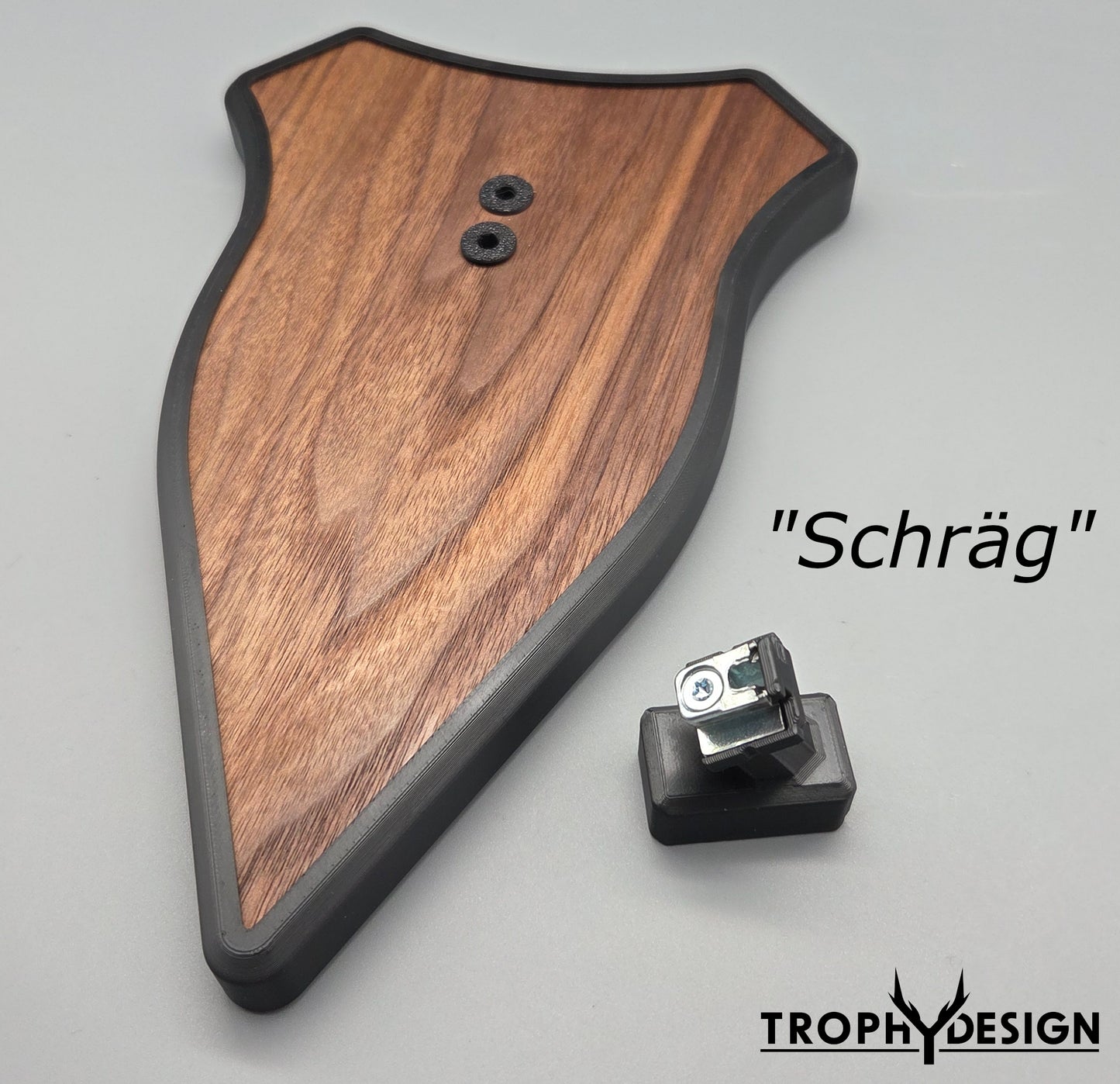 Trophäenschild "Schräg"